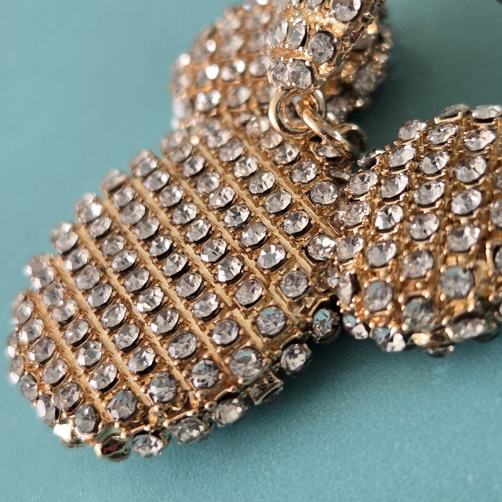 Mickey Mouse Pavé Statement Earrings - Picture 13 of 16
